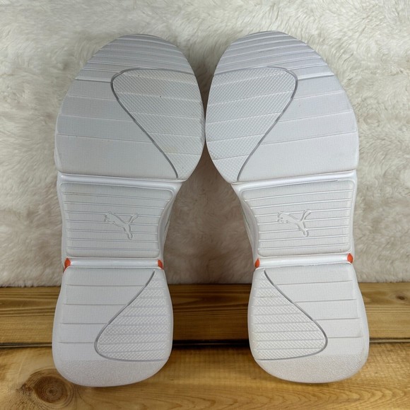 NEW Puma Womens Size 7 Nova x Pantone 2 Running Shoes Coral White Leather - Picture 7 of 11